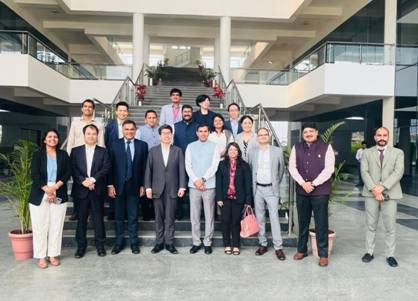 Japan delegation visit to NICDC’s Flagship Industrial Park Dholera Smart City